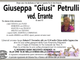 Giuseppa Petrulli ved. Errante di anni 83