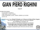 Gian Piero Righini di anni 84
