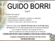 Guido Borri di anni 87