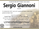 Sergio Giannoni di anni 88
