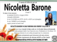 Nicoletta Barone di anni 31