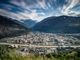 La città di Visp, in Canton Vallese (Foto tratta dal sito dell'azienda chimica svizzera)