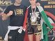Il coach/papà Luca Cosentino in foto con il figlio pluricampione Elia Cosentino