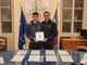 Il sindaco Pizzi ha premiato il giovane campione di bocce Dario Verganti