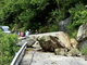 Frana sulla strada per San Domenico