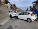 Scontro fra due auto alla Noga di Villadossola  FOTO