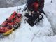 Alpinista infortunato ad un ginocchio sul Monte Cazzola