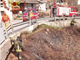Vanzone, intervento dei Vigili del fuoco per un incendio sterpaglie