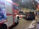 Scontro fra due auto nella galleria Montecrevola