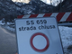 Chiusa la strada tra Canza e Riale per rischio valanghe