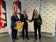 Il sottosegretario Claudia Porchietto e il sindaco di Kharkiv Ihor Terekhov