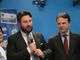 Gli assessori regionali Federico Riboldi e Andrea Tronzano