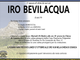 Bevilacqua Iro 90 anni