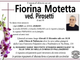 Fiorina Motetta ved. Pirosetti di anni 90