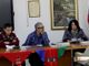 Un momento dell'assemblea: a sinistra l'ex presidente Omar Mazzocchi, il presidente Daniele Fortin e Ivana Bandini
