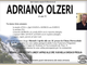 Adriano Olzeri di anni 59