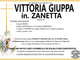 Vittoria Giuppa in Zanetta di anni 88