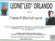Leone &quot;Leo Orlando&quot; di anni 57