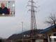 Nella foto la linea da 135 kv che oggi corre al Pontetto: sarà interrata. Nel riquadro il sindaco Renato Punchia