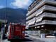 Vigili del fuoco in azione ieri sera a Villadossola