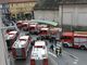 Cominciata la giornata di festa per la consegna dei nove mezzi dei volontari dei vigili del fuoco. FOTO e VIDEO