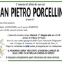 Gian Pietro Porcellini di anni 85