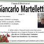 Giancarlo Martelletti di anni 74