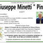 Giuseppe Minetti "Pino" di anni 91
