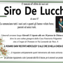 Siro De Lucchi di anni 87