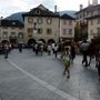 In piazza Mercato l'arrivo della tradizionale Sbrinz Route