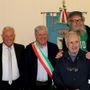 Da sinistra: la presidente del consiglio di Verbania Alice De Ambrogi, Paolo MIlesi, il sindaco Giandomenico Albertella, don Riccardo Bonacci e Umberto Michetti