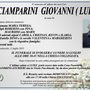 Ciamparini Giovanni &quot;Luigi&quot; di anni 84