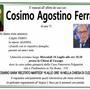 Cosimo Agostino Ferrari di anni 72