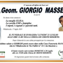 Geom. Giorgio Massera di anni 82