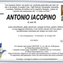 Antonio Iacopino di anni 86