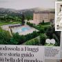La pagina dedicata dal Corriere della Sera al domese Andrea Prevosti