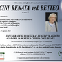 Vaccini Renata ved. Betteo di anni 82