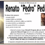 Renato &quot;Pedro &quot; Pedroli di anni 91