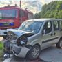 Auto fuori strada sulla statale 337 a Villette, due feriti