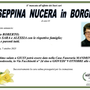 Giuseppina Nucera in Borgnis di anni 65