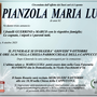 Pianzola Maria Luisa di anni 82