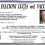 Falcioni Lucia ved. Vaccini di anni 85