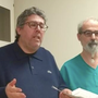 Nella foto da sinstra il dott. Alessandro Lupi e il dott. Andrea Brunori