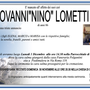 Giovanni &quot;Nino&quot; Lometti di anni 86