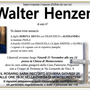 Walter Henzen di anni 67