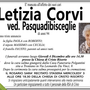 Letizia Corvi ved. Pasquadibisceglie di anni 94