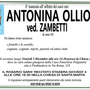 Antonina Ollio ved. Zambetti di anni 88