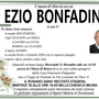 Ezio Bonfadini di anni 85