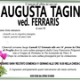 Augusta Tagini ved. Ferraris anni 90
