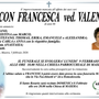 Ceccon Francesca ved. Valente di anni 86